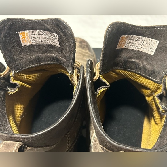 Timberland size 8 womens “steel”  Round Alloy Toe Lace Up Work Boot outside - Picture 4 of 8